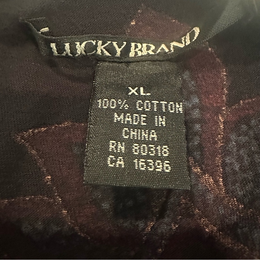 Luck Brand Women's Boho Top Size XL - Picture 10 of 11